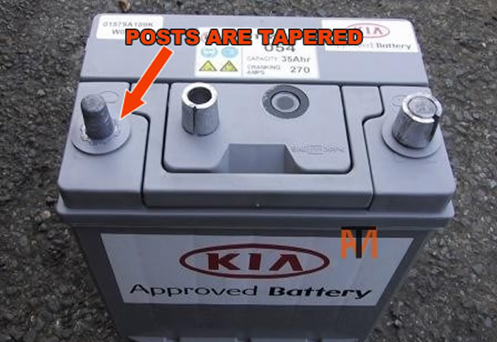 Car Battery Posts